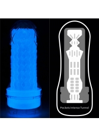 Светящийся в темноте мастурбатор Lumino Play Masturbator Pocketed - Lovetoy - в Архангельске купить с доставкой