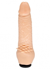 Телесная насадка-фаллос с шипами для массажа клитора - 17,8 см. - LOVETOY (А-Полимер) - купить с доставкой в Архангельске