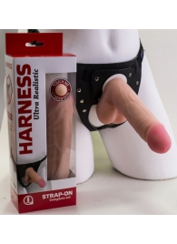 Страпон в подарочной упаковке: трусики с плугом и фаллоимитатор-насадка - 16 см. - LOVETOY (А-Полимер) - купить с доставкой в Архангельске