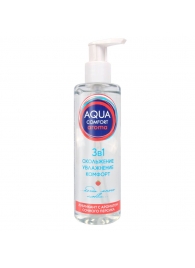Гель-лубрикант на водной основе Aqua Comfort Aroma с ароматом персика - 195 гр. - Биоритм - купить с доставкой в Архангельске
