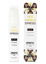 Возбуждающий гель Hot Vanilla Espresso Arousal Gel - 15 мл. - Exsens - купить с доставкой в Архангельске