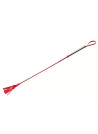 Красный латексный стек с лентами - 62 см. - Sitabella - купить с доставкой в Архангельске