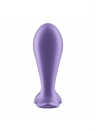 Фиолетовый анальный вибростимулятор Intensity Plug - Satisfyer - в Архангельске купить с доставкой