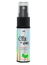 Клиторальный возбуждающий спрей Clit Me On Peppermint - 12 мл. - INTT - купить с доставкой в Архангельске