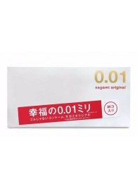 Ультратонкие презервативы Sagami Original 0.01 - 20 шт. - Sagami - купить с доставкой в Архангельске