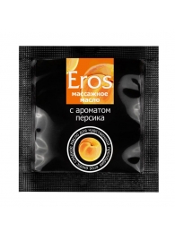 Саше массажного масла Eros exotic с ароматом персика - 4 гр. - Биоритм - купить с доставкой в Архангельске