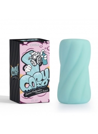 Аквамариновый мастурбатор Stamina Masturbator Pleasure Pocket - Chisa - в Архангельске купить с доставкой