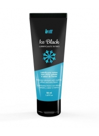 Лубрикант на водной основе Ice Black с ледяным эффектом - 50 мл. - INTT - купить с доставкой в Архангельске