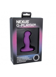 Фиолетовая вибровтулка Nexus G-Play+ M - Nexus Range - в Архангельске купить с доставкой