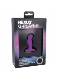 Фиолетовая вибровтулка Nexus G-Play+ S - Nexus Range - в Архангельске купить с доставкой