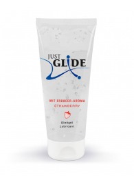 Лубрикант на водной основе Just Glide Strawberry с ароматом клубники - 200 мл. - Orion - купить с доставкой в Архангельске