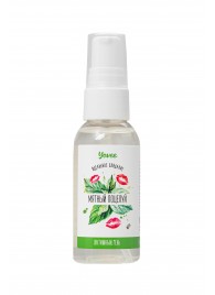 Съедобная гель-смазка Yovee «Мятный поцелуй» с Д-пантенолом и вкусом мяты - 50 мл. - ToyFa - купить с доставкой в Архангельске