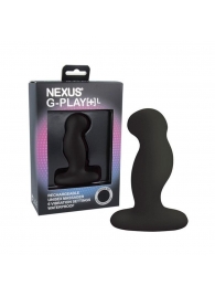 Черная вибровтулка Nexus G-Play+ L - Nexus Range - в Архангельске купить с доставкой