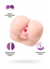Реалистичный мастурбатор Paula с 2 любовными тоннелями - ToyFa - в Архангельске купить с доставкой