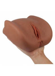 Мастурбатор Black Beauty - вагина и анус - S-HANDE - в Архангельске купить с доставкой