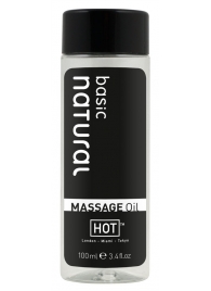 Массажное масло для тела Natural Basic - 100 мл. - HOT - купить с доставкой в Архангельске