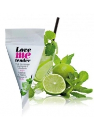 Съедобное согревающее массажное масло Love Me Tender Mojito с ароматом мохито - 10 мл. - Love to Love - купить с доставкой в Архангельске