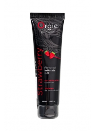Интимный гель на водной основе Lube Tube Strawberry с клубничным вкусом - 100 мл. - ORGIE - купить с доставкой в Архангельске