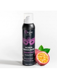 Хрустящая пенка для массажа Acqua Croccante Passion Fruit - 150 мл. - ORGIE - купить с доставкой в Архангельске
