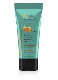 Съедобный интимный гель Orgie Lube Tube Cocktail Pina Colada - 50 мл. - ORGIE - купить с доставкой в Архангельске