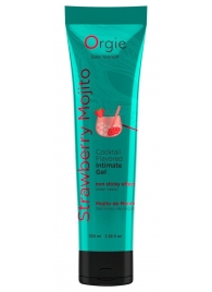 Съедобный интимный гель Orgie Lube Tube Cocktail Strawberry Mojito - 100 мл. - ORGIE - купить с доставкой в Архангельске