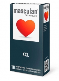 Презервативы увеличенного размера Masculan XXL - 10 шт. - Masculan - купить с доставкой в Архангельске