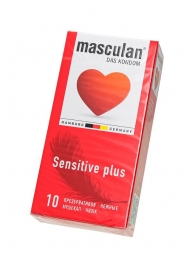 Презервативы Masculan Sensitive plus - 10 шт. - Masculan - купить с доставкой в Архангельске