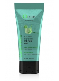 Съедобный интимный гель Orgie Lube Tube Cocktail Caipirinha - 50 мл. - ORGIE - купить с доставкой в Архангельске