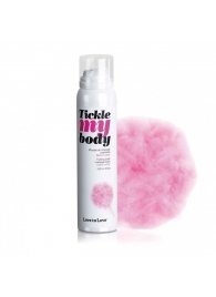 Массажная хрустящая пенка Tickle My Body Cotton Candy с ароматом сладкой ваты - 150 мл. - Love to Love - купить с доставкой в Архангельске