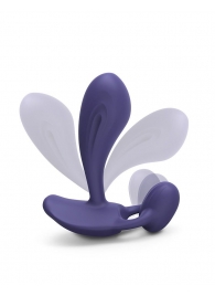 Темно-синий вибромассажер Witty P G Vibrator with Remote Control - Love to Love - в Архангельске купить с доставкой
