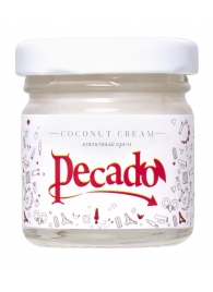 Массажная свеча Сoconut Cream - 35 мл. - Pecado - купить с доставкой в Архангельске