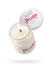 Массажная свеча Tobacco Vanilla - 35 мл. - Pecado - купить с доставкой в Архангельске