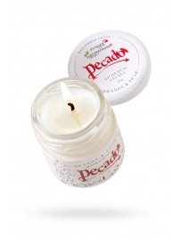 Массажная свеча Brandy   Pear - 35 мл. - Pecado - купить с доставкой в Архангельске