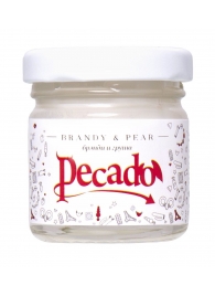 Массажная свеча Brandy   Pear - 35 мл. - Pecado - купить с доставкой в Архангельске