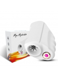 Белый вибромастурбатор Mini Masturbator - Silicone Toys - в Архангельске купить с доставкой
