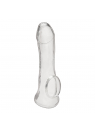Прозрачная насадка на пенис Transparent Penis Enhancing Sleeve Extension - 15,9 см. - BlueLine - в Архангельске купить с доставкой