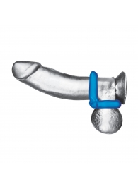 Комплект из 2 эрекционных колец-восьмерок 2-Pack Duo Cock And Ball Stamina Enhancement Ring - BlueLine - в Архангельске купить с доставкой