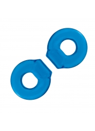 Комплект из двух колец для пениса 2-Pack Ultra-Stretch Stamina Endurance Ring - BlueLine - в Архангельске купить с доставкой