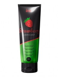 Смазка на водной основе с ароматом клубники Strawberry Lubricant - 100 мл. - INTT - купить с доставкой в Архангельске
