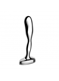 Стальной стимулятор простаты Stainless Steel Prostate Plug - 11,5 см. - b-Vibe - в Архангельске купить с доставкой