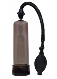 Вакуумная помпа черного цвета - 20 см. - Orion - в Архангельске купить с доставкой