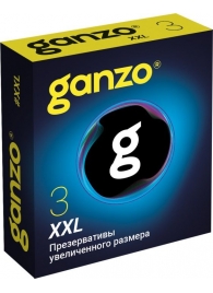Презервативы увеличенного размера Ganzo XXL - 3 шт. - Ganzo - купить с доставкой в Архангельске