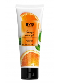 Лубрикант на водной основе OYO Aroma Gel Orange с ароматом апельсина - 75 мл. - OYO - купить с доставкой в Архангельске
