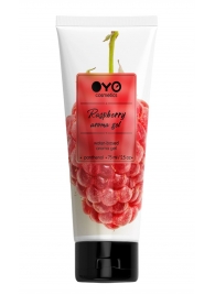 Лубрикант на водной основе OYO Aroma Gel Raspberry с ароматом малины - 75 мл. - OYO - купить с доставкой в Архангельске