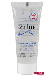 Вагинальная смазка на водной основе JUSTGLIDE - 20 мл. - Orion - купить с доставкой в Архангельске