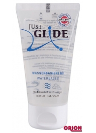 Вагинальная смазка на водной основе JUSTGLIDE - 50 мл. - Orion - купить с доставкой в Архангельске