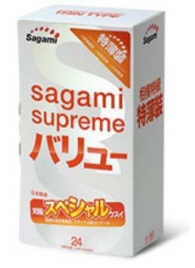 Ультратонкие презервативы Sagami Xtreme SUPERTHIN - 24 шт. - Sagami - купить с доставкой в Архангельске
