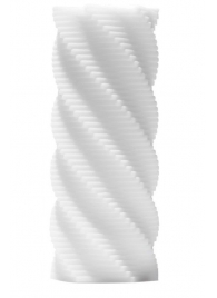 Белый 3D мастурбатор SPIRAL - Tenga - в Архангельске купить с доставкой