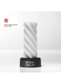 Белый 3D мастурбатор SPIRAL - Tenga - в Архангельске купить с доставкой
