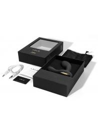 Чёрный перезаряжаемый стимулятор простаты Bruno Black - Lelo - в Архангельске купить с доставкой